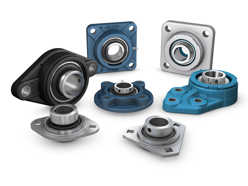 Фланцевый подшипниковый узел SKF шариковый 