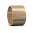 Втулка, сформированная из полос бронзы