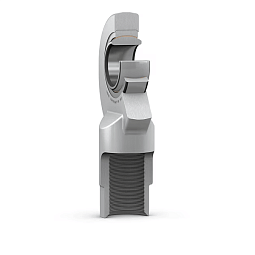 Наконечник с подшипником со спеченной бронзой и хвостовиком с внутренней резьбой